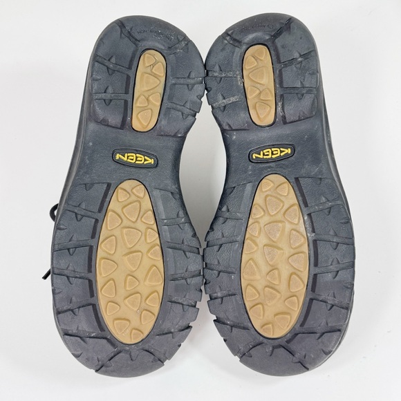 Keen Boston III Leather Lace Up Loafers Casual Shoes Chunky Brown Mens 10 - Picture 8 of 11